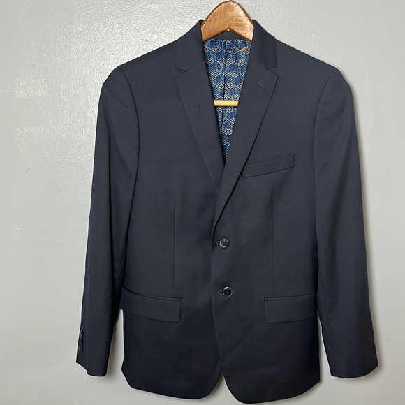 TALLIA Other - Tallia Boy’s 16 Navy Blue Two Button Blazer Jacket 2 Button Classic